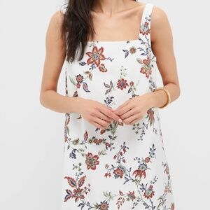 Tuckernuck Terracotta Chintz Cotton Linen Cassie Dress